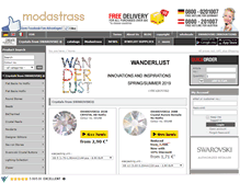 Tablet Screenshot of modastrass.com